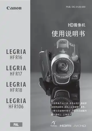 CANON佳能LEGRIA HF R16